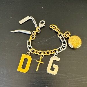 Dolce & Gabbana Charm Bracelet 7in